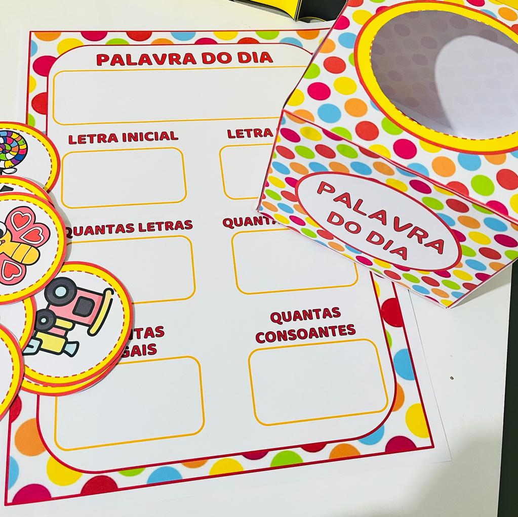 PALAVRA DO DIA Loja De Recursos Pedag gicos Professora Michelle PALAVRA DO DIA Loja De Recursos Pedag gicos Professora Michelle