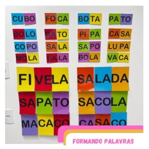 FORMANDO PALAVRAS