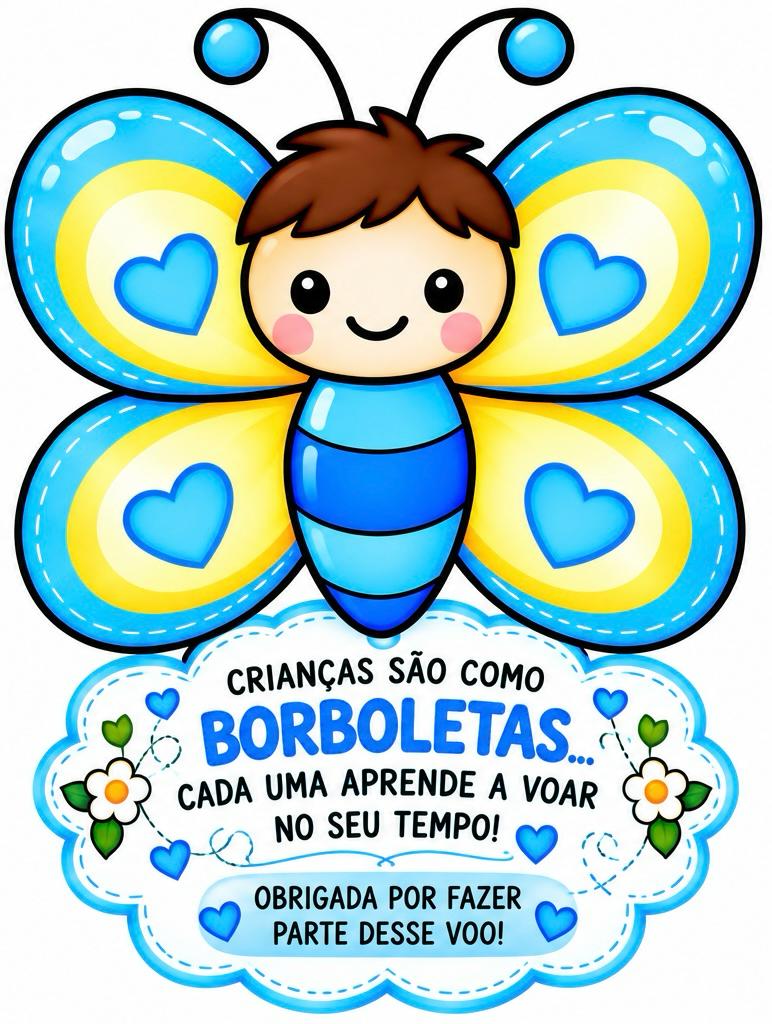 KIT REUNIÃO DE PAIS BORBOLETA 2 - Imagem 5